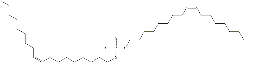 Chlorophosphonic acid di[(Z)-9-octadecenyl] ester Struktur