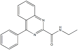 N-Ethyl-4-phenylquinazoline-2-carboxamide Struktur