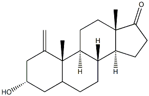 1-Methyleneandrosterone Struktur