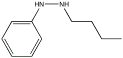 1-Butyl-2-phenylhydrazine Struktur