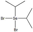 Bis(1-methylethyl)dibromoselenium(IV) Struktur