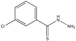 3-Chlorophenylthiocarbonylhydrazine Struktur