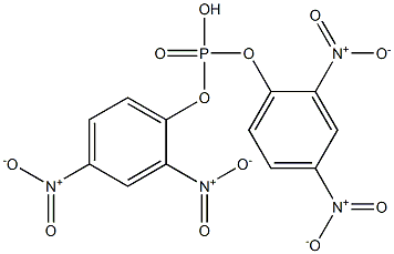 Bis(2,4-dinitrophenyl) phosphate Struktur