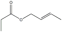 Propionic acid 2-butenyl ester Struktur