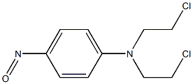 N,N-Bis(2-chloroethyl)-4-nitrosoaniline Struktur