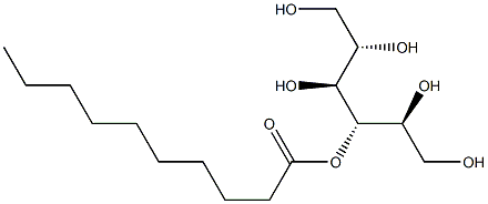 L-Mannitol 3-decanoate Struktur