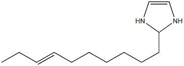 2-(7-Decenyl)-4-imidazoline Struktur