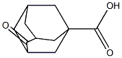 2-Oxoadamantane-5-carboxylic acid Struktur