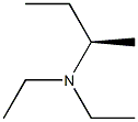 [R,(-)]-N,N-Diethyl-1-methyl-1-propanamine Struktur