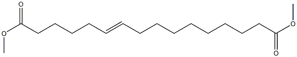 6-Hexadecenedioic acid dimethyl ester Struktur