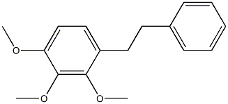 2,3,4-Trimethoxybibenzyl Struktur