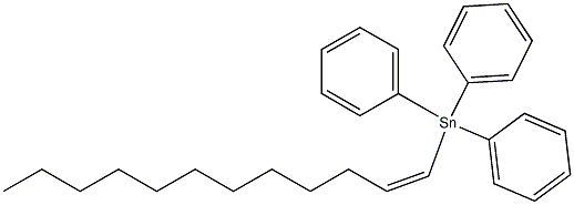 (Z)-1-Dodecenyltriphenylstannane Struktur