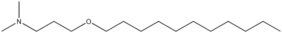 N,N-Dimethyl-3-undecyloxypropylamine Struktur