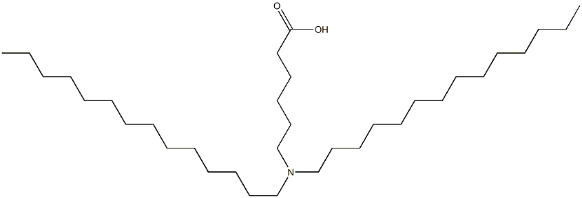 6-(Ditetradecylamino)hexanoic acid Struktur