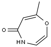 7-Methyl-1,4-oxazepin-5(4H)-one Struktur