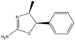 (4S,5R)-4-Methyl-5-phenyl-2-oxazoline-2-amine Struktur