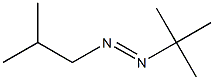 1-Isobutyl-2-tert-butyldiazene Struktur