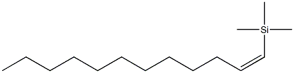 [(Z)-1-Dodecenyl]trimethylsilane Struktur