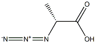 [R,(+)]-2-Azidopropanoic acid Struktur