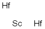 Scandium dihafnium Struktur