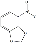 4-Nitro-1,3-benzodioxole Struktur