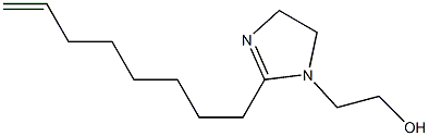 2-(7-Octenyl)-2-imidazoline-1-ethanol Struktur