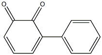 3-Phenyl-1,2-benzoquinone Struktur