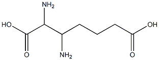 2,3-Diaminopimelic acid Struktur