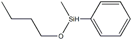 Butoxy(methyl)phenylsilane Struktur