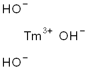 Thulium(III)trihydoxide Struktur