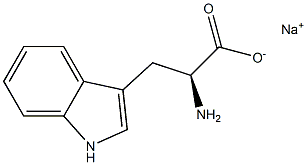 L-Tryptophan sodium salt Struktur