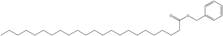 Tricosanoic acid benzyl ester Struktur