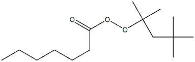 Heptaneperoxoic acid 1,1,3,3-tetramethylbutyl ester Struktur