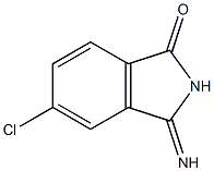 5-Chloro-3-iminoisoindolin-1-one Struktur