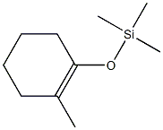 Trimethyl(2-methyl-1-cyclohexenyloxy)silane Struktur