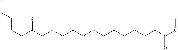 14-Oxononadecanoic acid methyl ester Struktur