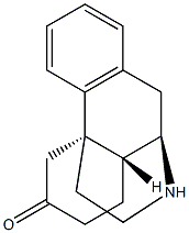 Morphinan-6-one Struktur