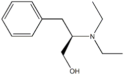 [R,(-)]-2-(Diethylamino)-3-phenyl-1-propanol Struktur