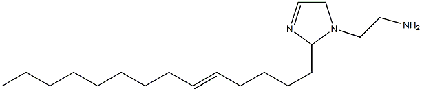 1-(2-Aminoethyl)-2-(5-tetradecenyl)-3-imidazoline Struktur