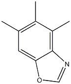 4,5,6-Trimethylbenzoxazole Struktur