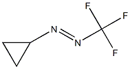 [(Trifluoromethyl)azo]cyclopropane Struktur