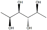 1,6-Dideoxy-L-altritol Struktur