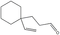 3-(1-Ethenylcyclohexyl)propionaldehyde Struktur