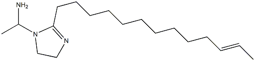 1-(1-Aminoethyl)-2-(11-tridecenyl)-2-imidazoline Struktur