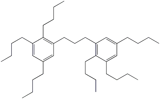 3,3'-(1,3-Propanediyl)bis(1,2,5-tributylbenzene) Struktur