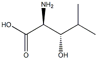 (3S)-3-Hydroxy-L-leucine Struktur