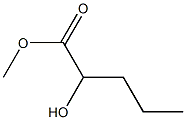 2-Hydroxyvaleric acid methyl ester Struktur