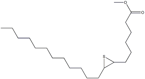 7,8-Epithioicosanoic acid methyl ester Struktur