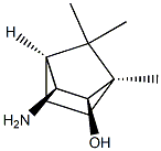 (1R,2R,3S,4S)-3-Amino-1,7,7-trimethylbicyclo[2.2.1]heptane-2-ol Struktur