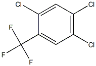 2,4,5-Trichloro-1-(trifluoromethyl)benzene Struktur